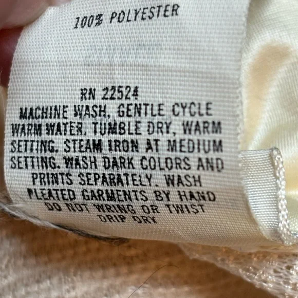 Vintage Gilligan & O'Malley Cream Maxi Lace Slip Dress & Crop Top Set Sz S - Picture 13 of 15